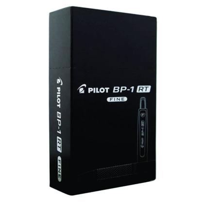Imagem de Caneta Pilot BP-1 RT 0.7 preta c/12 
