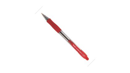 Caneta Pilot Super Grip 1.0 Vermelha Caixa Com 12 Imagem de Caneta Pilot Super Grip 1.0 Vermelha Caixa Com 12