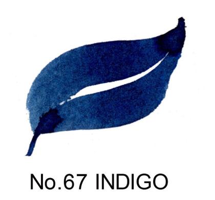 Imagem de Caneta Pincel Caligrafia Lettering Kuretake 67 Indigo
