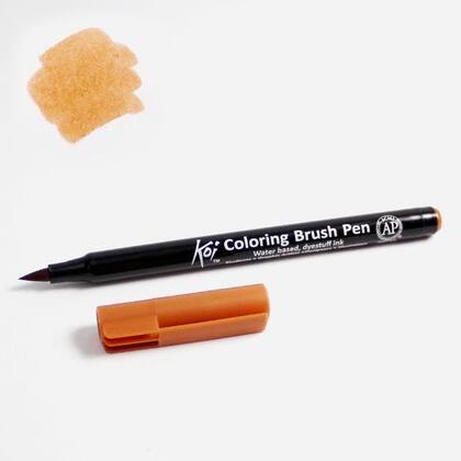 Imagem de Caneta Pincel Koi Coloring Brush Sakura C/6 Set Mangá