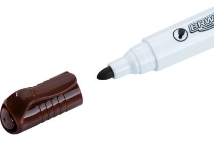 Imagem de Caneta Pincel Marcador Lousa Quadro Branco 6 Cores Brw