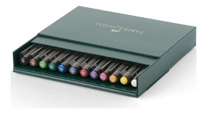 Imagem de Caneta Pitt Artist Faber Castell Gift Box Brush 12 Cores