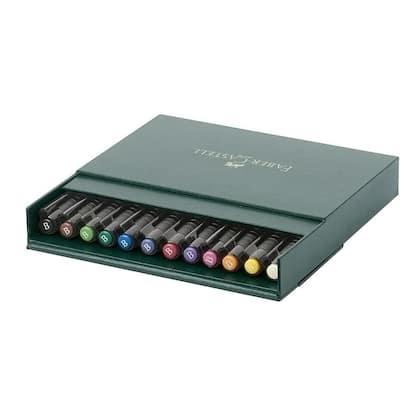 Imagem de Caneta Pitt Artist Faber Castell Gift Box Brush 12 Cores