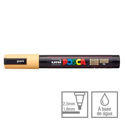 Imagem de Caneta Posca Marcador Uni-Ball PC-5M Damasco P4
