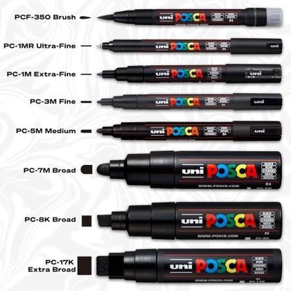 Imagem de Caneta Posca PC-3M - Marrom - Uni-Ball
