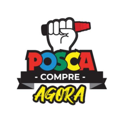 Imagem de Caneta Posca Pc-5m Ponta 2,5mm Dourada - Uniball