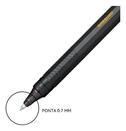 Imagem de Caneta PRETO Energel Gel 0,7 Mm Makkuro PENTEL - BL417-AX