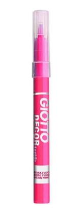 Imagem de Caneta ROSA FLÚOR Permanente para Tecido Marker Decor Textile - 495407