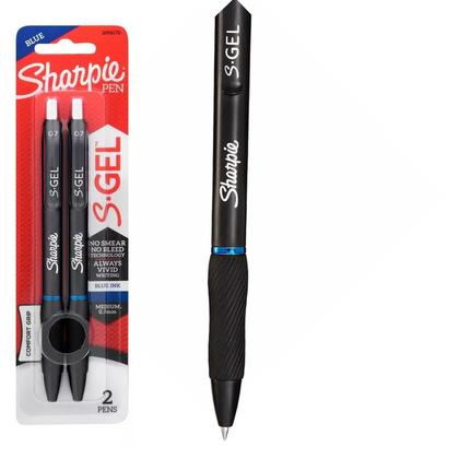 Imagem de Caneta Sharpie S Gel 0.7 Azul 2 Unidades ponta fina
