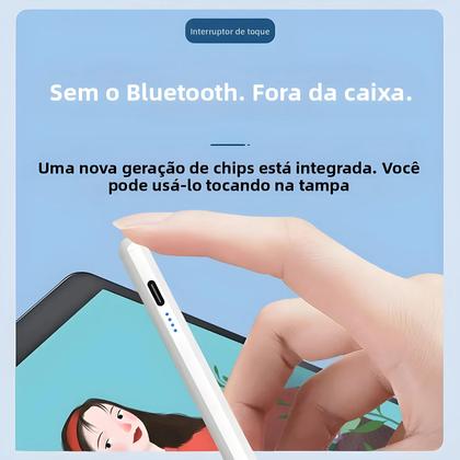 Imagem de Caneta Stylus Apple Pencil Para iPad Air Mini pro Com Rejeição De Palma 10ª 9ª 8ª 7ª 6ª Geração