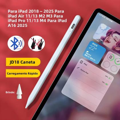 Imagem de Caneta Stylus Apple Pencil Para iPad pro 12.9 11 Air 4 3 Mini 6 5 4 3 2 1 Para iPad A16 A14 A12