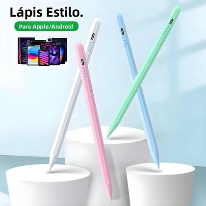 Imagem de Caneta Stylus Apple Pencil Para iPad pro 13, Air 11, Mini 7, 6, M4, M2, 10, 9, 8ª, 10ª, 9ª Geração