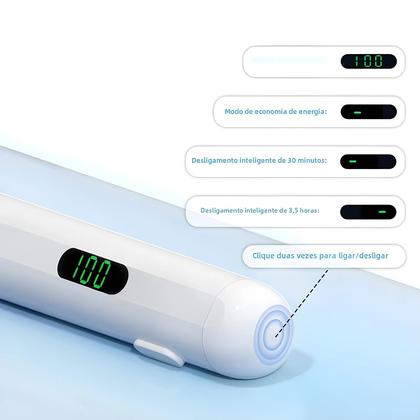 Imagem de Caneta Stylus Apple Pencil para iPad Pro e Air - Compatível com Modelos 2018-2024