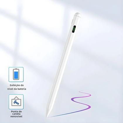 Imagem de Caneta Stylus Apple Pencil para iPad Pro e Air - Compatível com Modelos 2018-2024