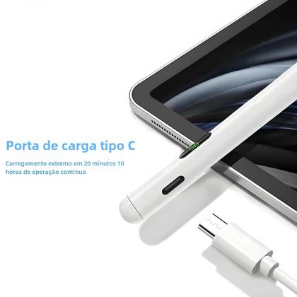 Imagem de Caneta Stylus Apple Pencil para iPad Pro e Air - Compatível com Modelos 2018-2024