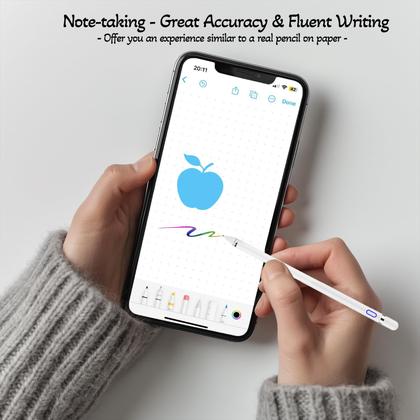 Imagem de Caneta Stylus Apple Pencil para iPhone: canetas Stylus para iPhone 15 14 13 Pro Plus Max