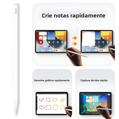 Imagem de Caneta Stylus Com Rejeição De Palma E Carregamento Sem Fio Para Apple Pencil 2 iPad Air 4 5 pro 11