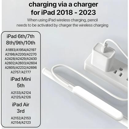 Imagem de Caneta Stylus Com Rejeição De Palma E Carregamento Sem Fio Para Apple Pencil 2 iPad Air 4 5 pro 11