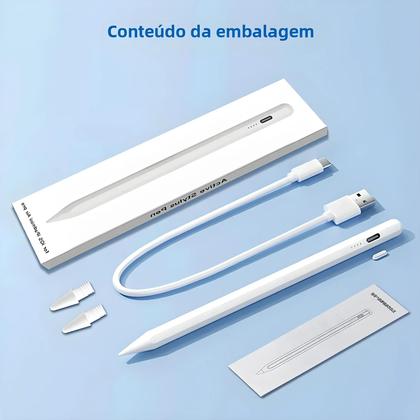 Imagem de Caneta Stylus Com Rejeição De Palma E Carregamento Sem Fio Para Apple Pencil 2 iPad Air 4 5 pro 11