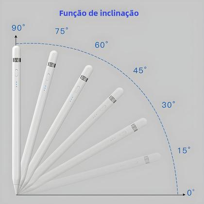 Imagem de Caneta Stylus Peilinc Compatível Com Apple Pencil Para iPad Com Lembrete De Bateria, Rejeição De