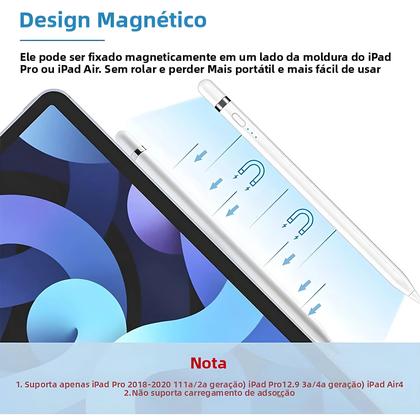 Imagem de Caneta Stylus Peilinc Compatível Com Apple Pencil Para iPad Com Lembrete De Bateria, Rejeição De