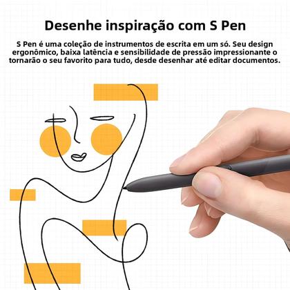 Imagem de Caneta Stylus S Pen Para Tablet Samsung Galaxy S8 S9 S9FE S7 FE S6 Lite S7 S8 S8+