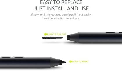 Imagem de Caneta Stylus tesha para tela sensível ao toque ASUS com sensor de pressão 1024.