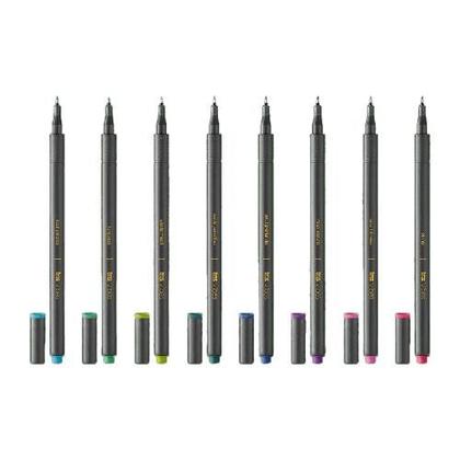 Imagem de Caneta superfina Tris Vibes Aurora Boreal 8 cores fine line