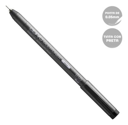 Imagem de Caneta Técnica COPIC Multiliner Preta  0.05mm