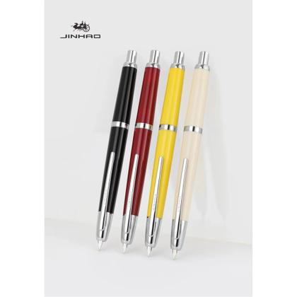Imagem de Caneta Tinteiro Retrátil EF/F Nib Jinhao 20 Com Conversor, Caneta De Resina Para Presente