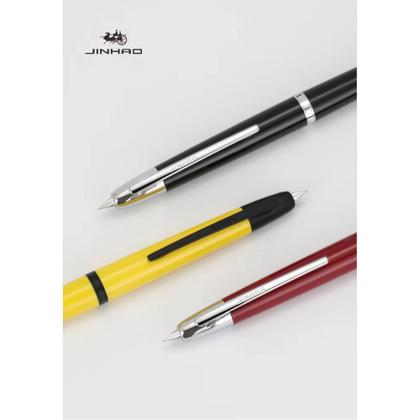 Imagem de Caneta Tinteiro Retrátil EF/F Nib Jinhao 20 Com Conversor, Caneta De Resina Para Presente