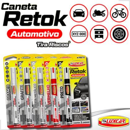 Imagem de Caneta Tira Riscos Pintura Automotiva Carro Moto Reparadora