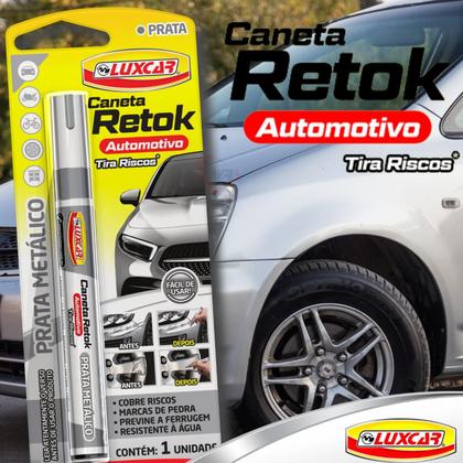 Imagem de Caneta Tira Riscos Pintura Automotiva Carro Moto Reparadora