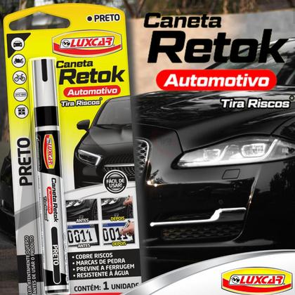 Imagem de Caneta Tira Riscos Pintura Automotiva Carro Moto Reparadora