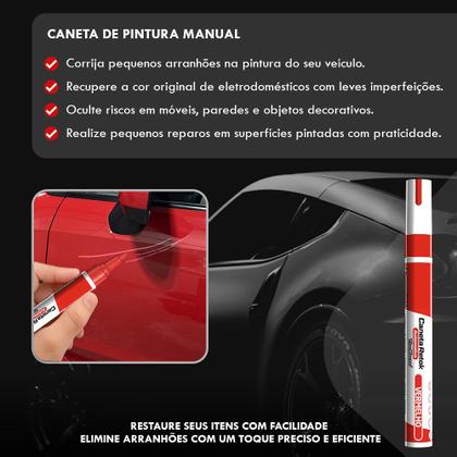 Imagem de Caneta Tira Riscos Vermelho Agile 2010 2011 Repara Tinta Pintura