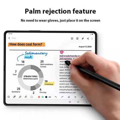 Imagem de Caneta Touch Palm Rejection P/ Tab Samsung S6 Lite P610/p615