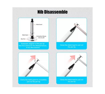 Imagem de Caneta Touch Ponta Fina Stylus Para Tablet Galaxy S6 Lite P615