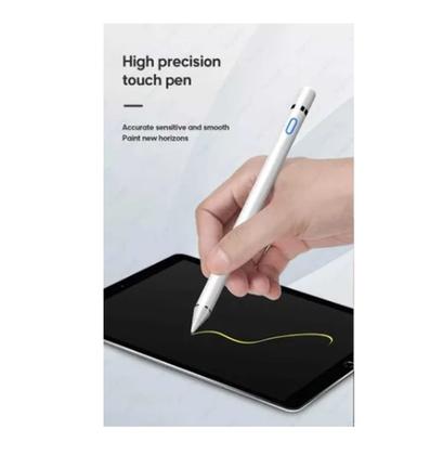 Imagem de Caneta Touch Recarregável Pencil + Estojo Protetor Porta Caneta Para Tablet Amazon Fire HD 10 2021