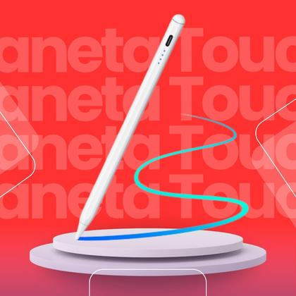 Imagem de Caneta Touch Stylus Digital Capacitiva Alta Sensibilidade Recarregável Compátivel com iOS e Android