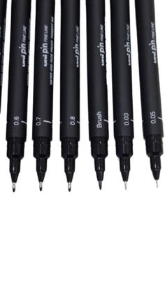 Imagem de Caneta Uni-ball Mitsubishi Pin Fine Line - Diversos