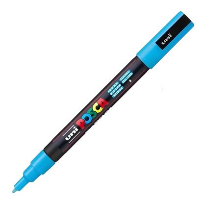 Imagem de Caneta Uni Posca Pc 1m Azul Claro Uniball