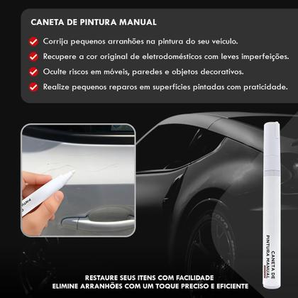Imagem de Canetão Tira Riscos Branco Golf 2002 2003 2004 2005 2006 2007 Retoque Tinta Pintura Arranhão