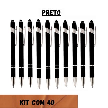 Imagem de Canetas Touch 2 Em 1 Elegante Kit Com 40 Escreva C/Estilo