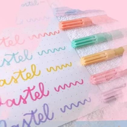 Imagem de Canetinhas Tons Pastel Neo Pen Gigante 12 Cores Lavável