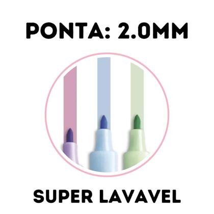 Imagem de Canetinhas Tons Pastel Neo Pen Gigante 12 Cores Lavável