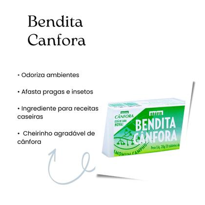 Imagem de Canfora Bendita Cânfora Com 8 Tabletes - 8 Unidades