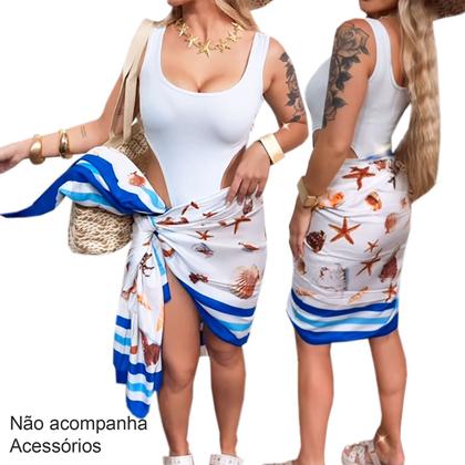 Imagem de Canga Longa 90x180 Cores e Estampas Sortidas - Moda Praia