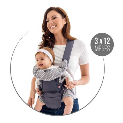 Imagem de Canguru Baby Carrier Natural Fit 3 Em 1 Cinza - Nuk
