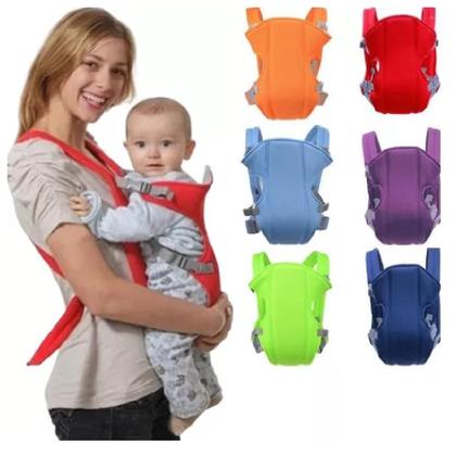 Imagem de Canguru Bebê Passeio Ergonômico  Carregador Infantil 3 Posições, Mochila Baby Carrier até 9 kg CorAzulTamanhoU