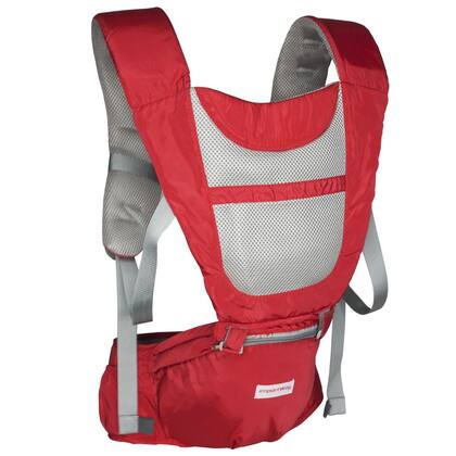 Imagem de Canguru Carrega Bebê Ergonômico Passeio 6 em 1 Posições Baby Até 20 Kg Importway BWCER-001 Vermelho